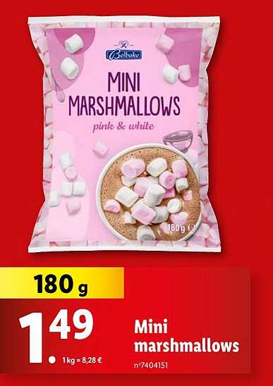 Mini marshmallows