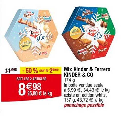 Mix Kinder & Ferrero KINDER & CO