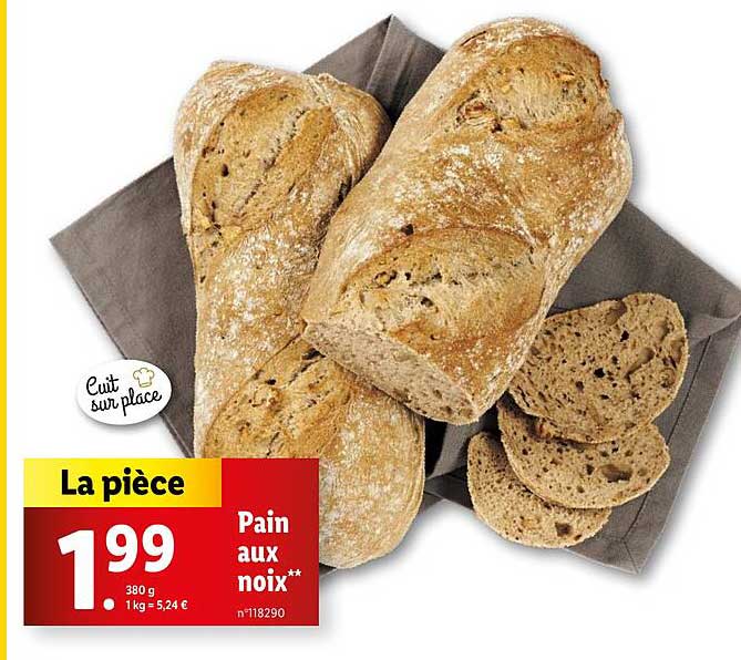 Pain aux noix**