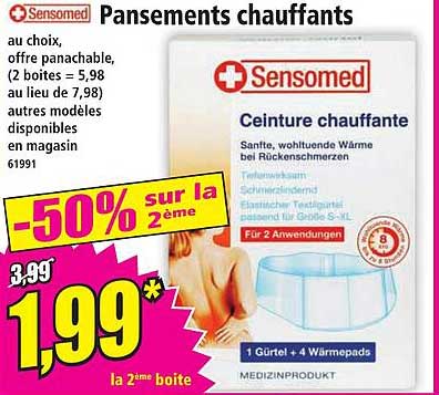 Pansements chauffants