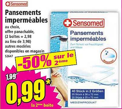 Pansements imperméables