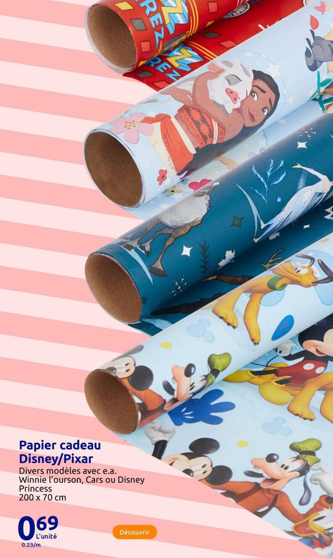 Papier cadeau Disney/Pixar