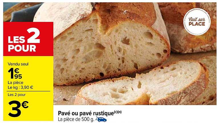 Pavé ou pavé rustique