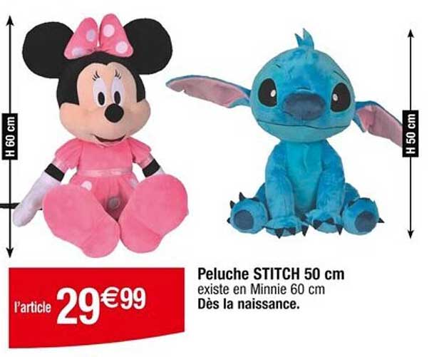 Peluche STITCH 50 cm