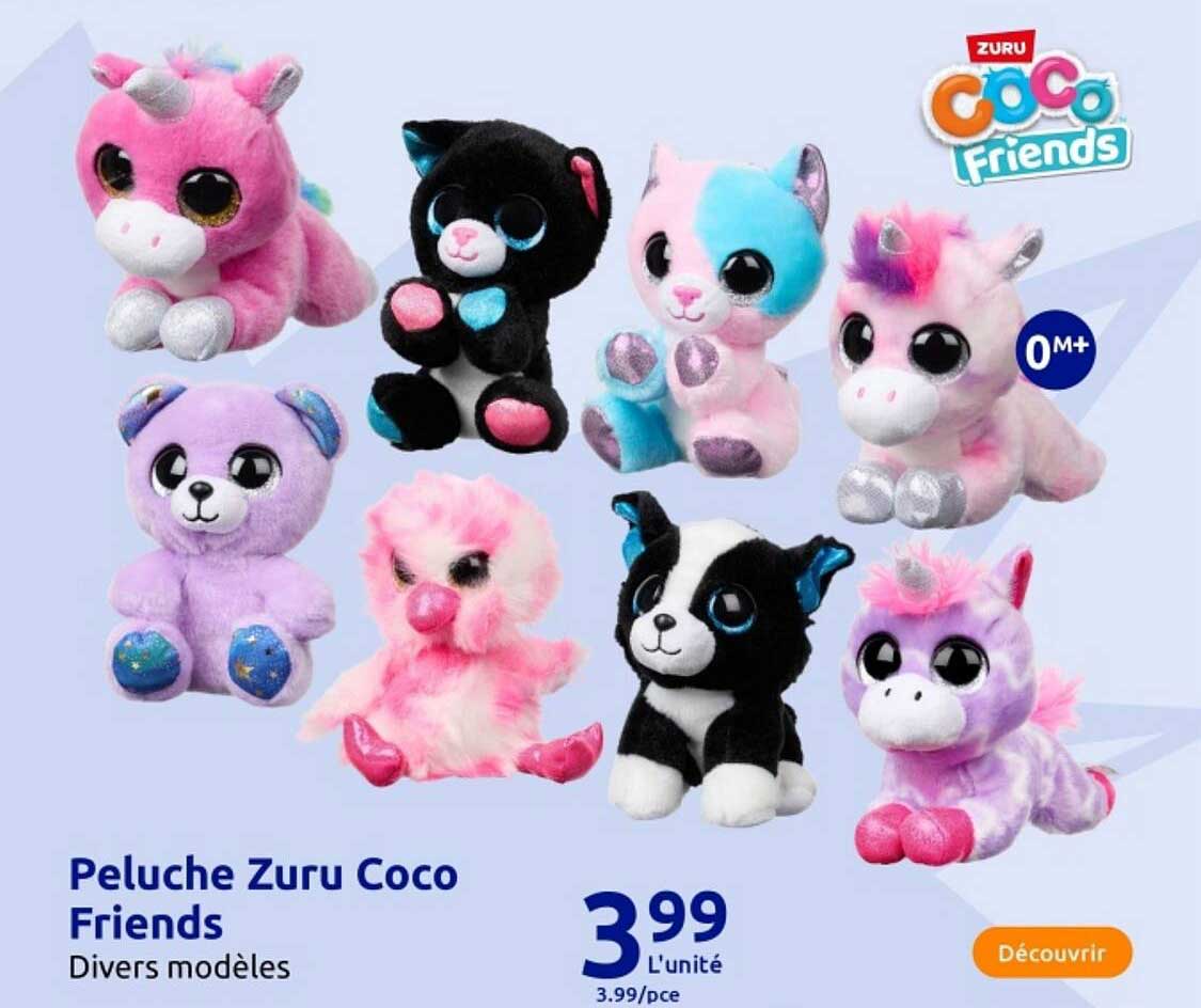 Peluche Zuru Coco Friends