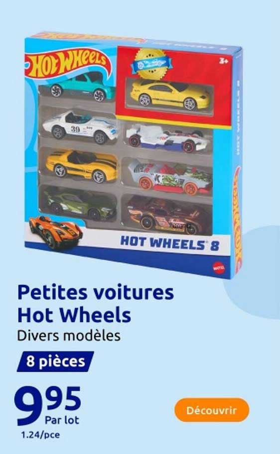 Petites voitures Hot Wheels