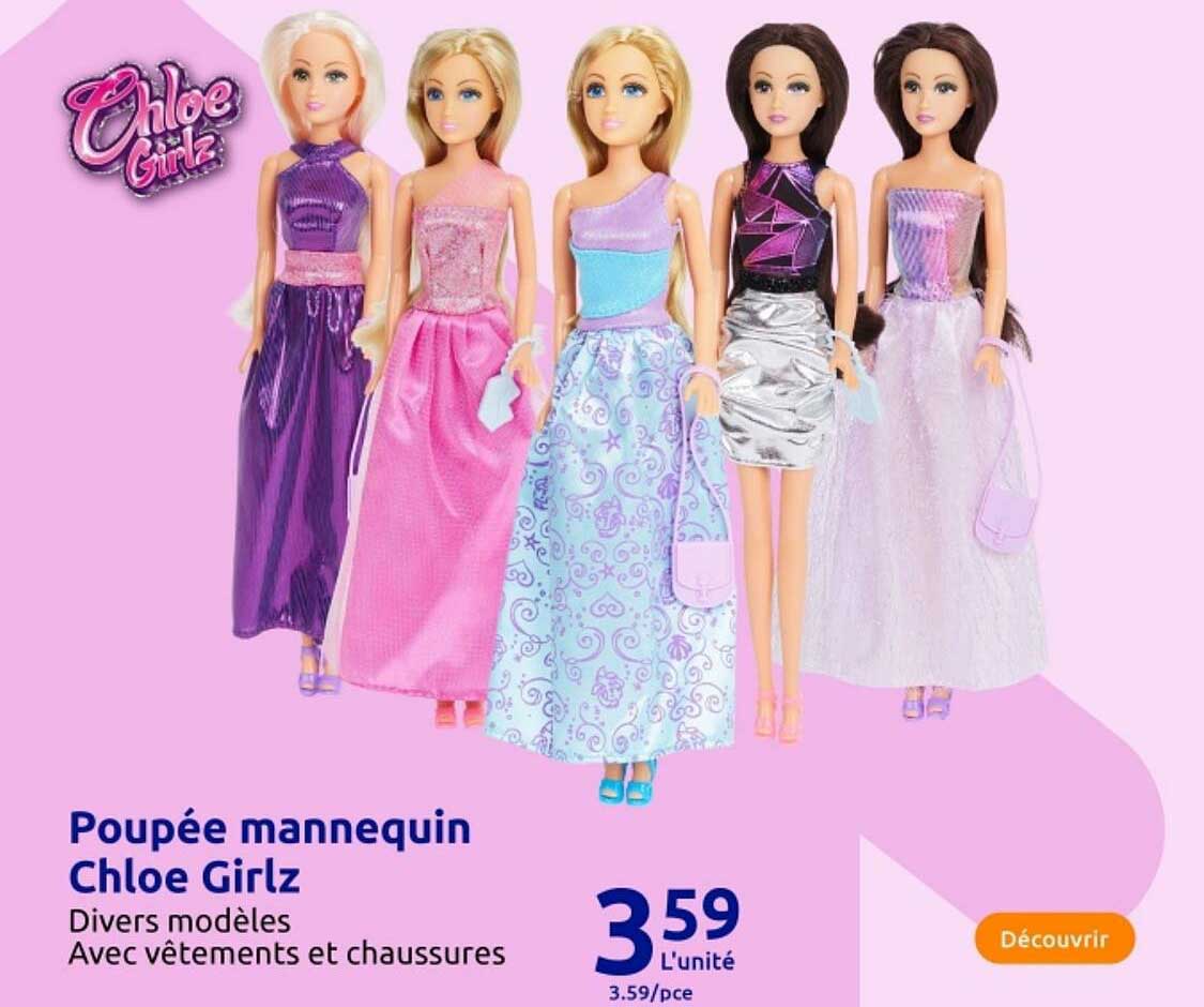 Poupée mannequin Chloe Girlz