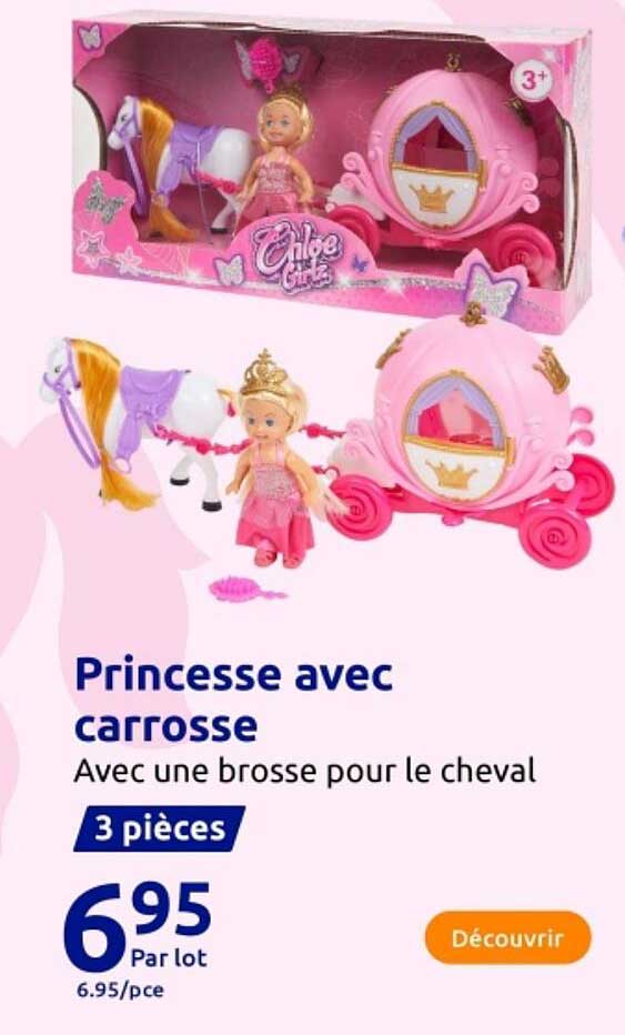 Princesse avec carrosse