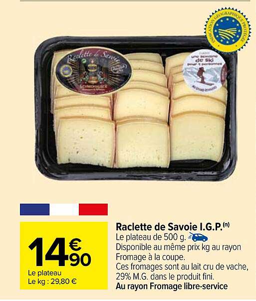 Raclette de Savoie I.G.P.