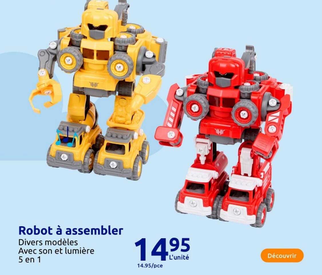 Robot à assembler