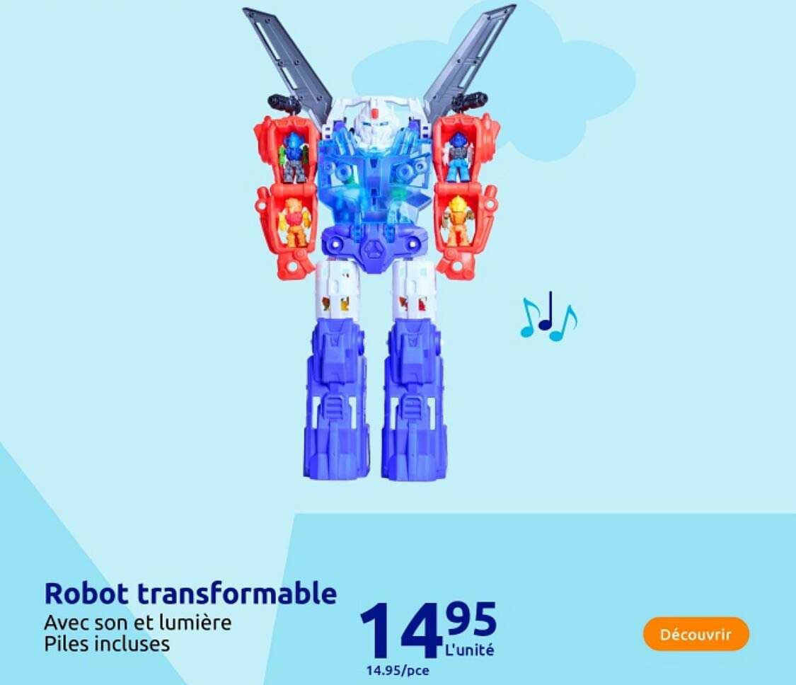 Robot transformable