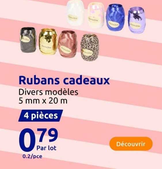 Rubans cadeaux