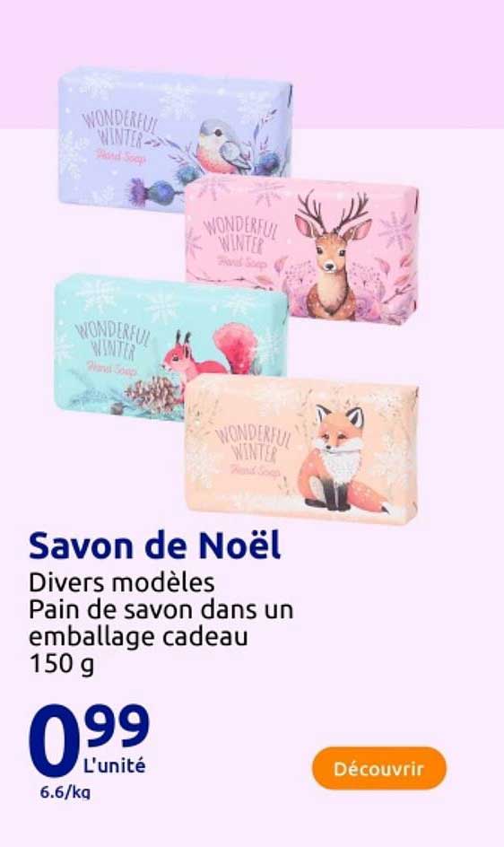 Savon de Noël