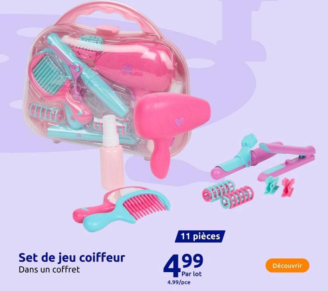 Set de jeu coiffeur