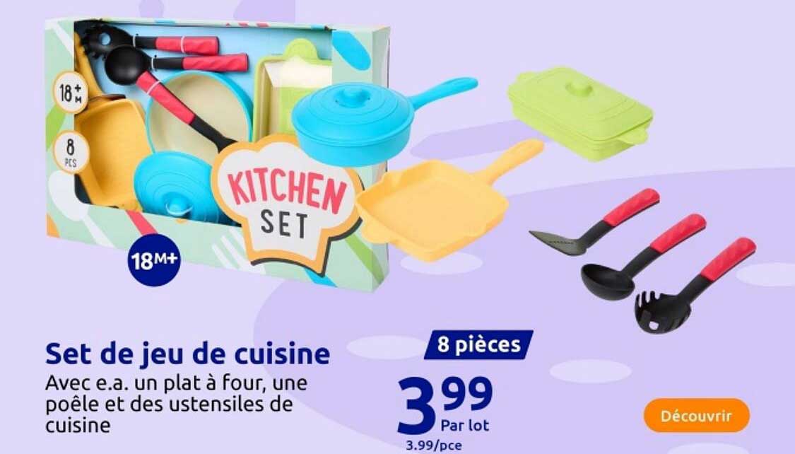 Set de jeu de cuisine