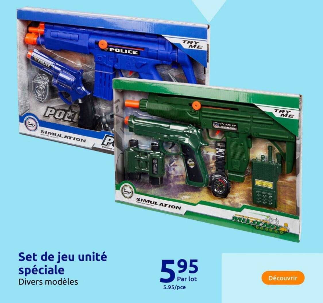 Set de jeu unité spéciale