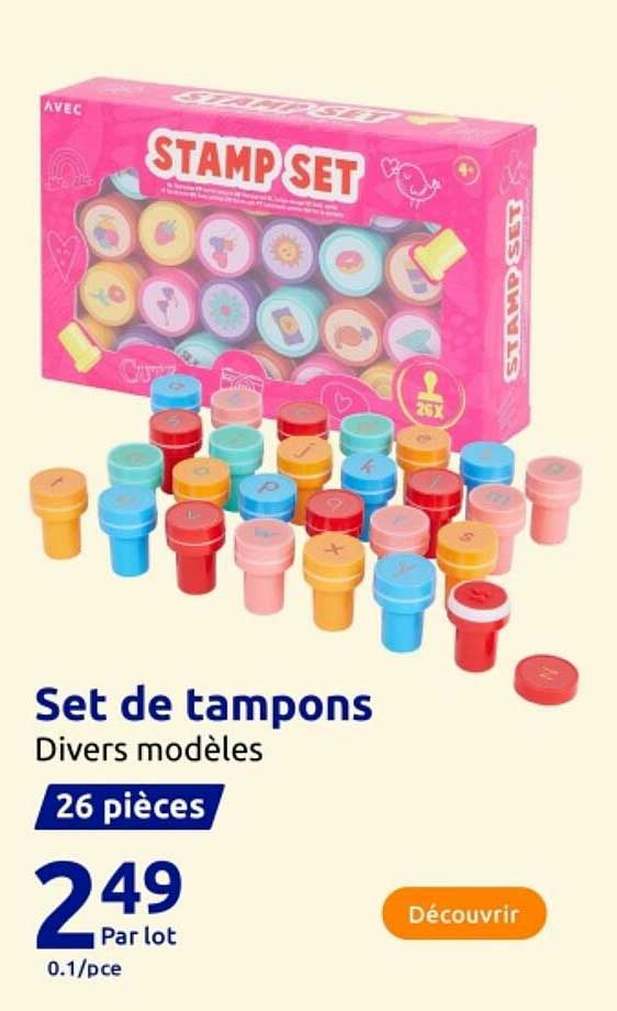 Set de tampons