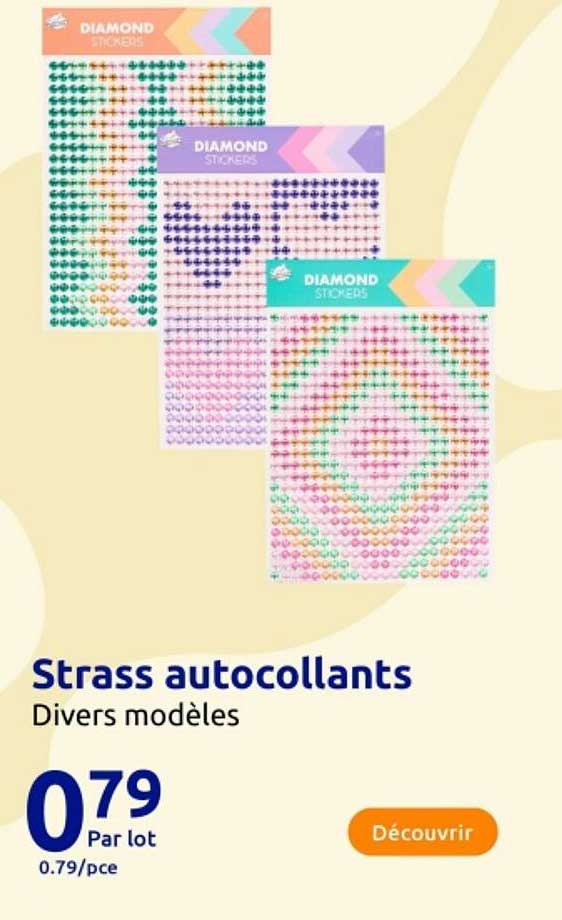 Strass autocollants