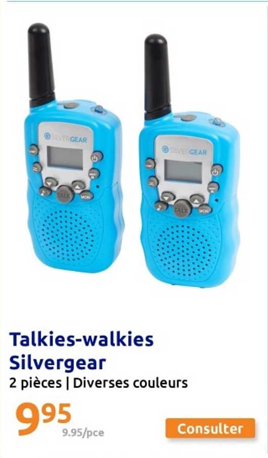 Talkies-walkies Silvergear