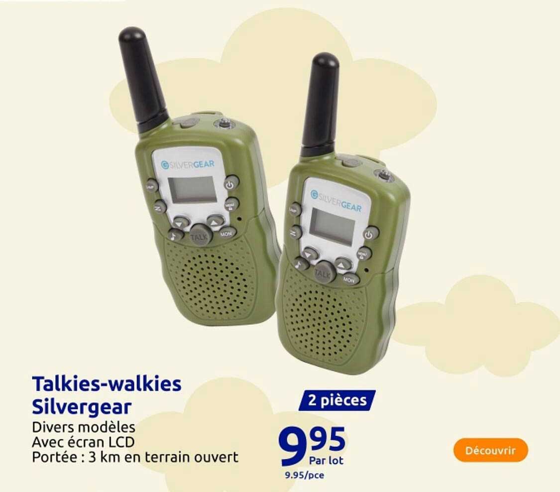 Talkies-walkies Silvergear