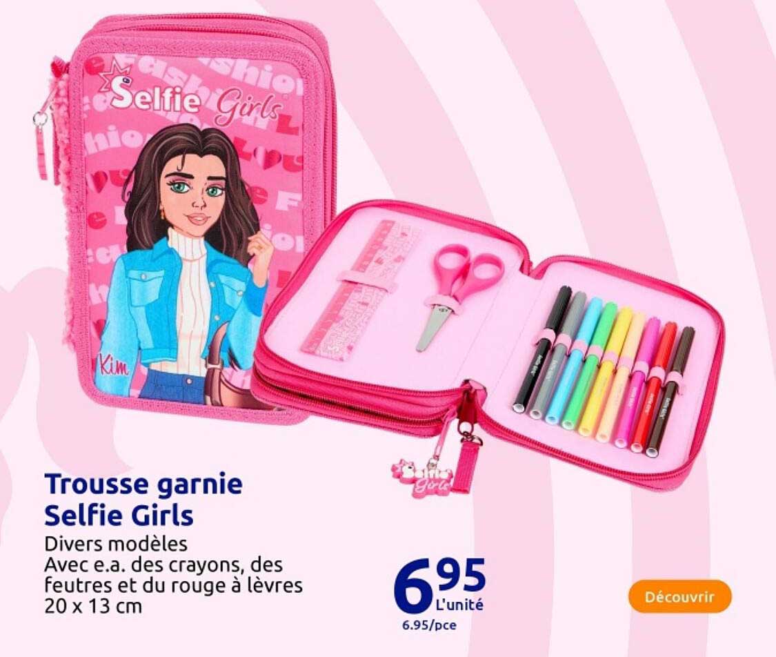 Trousse garnie Selfie Girls