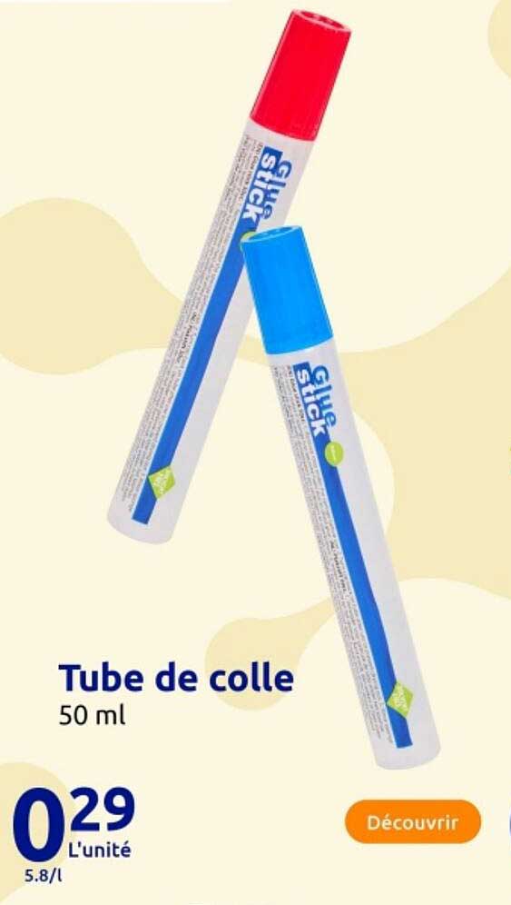 Tube de colle