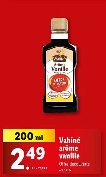 Vahiné arôme vanille