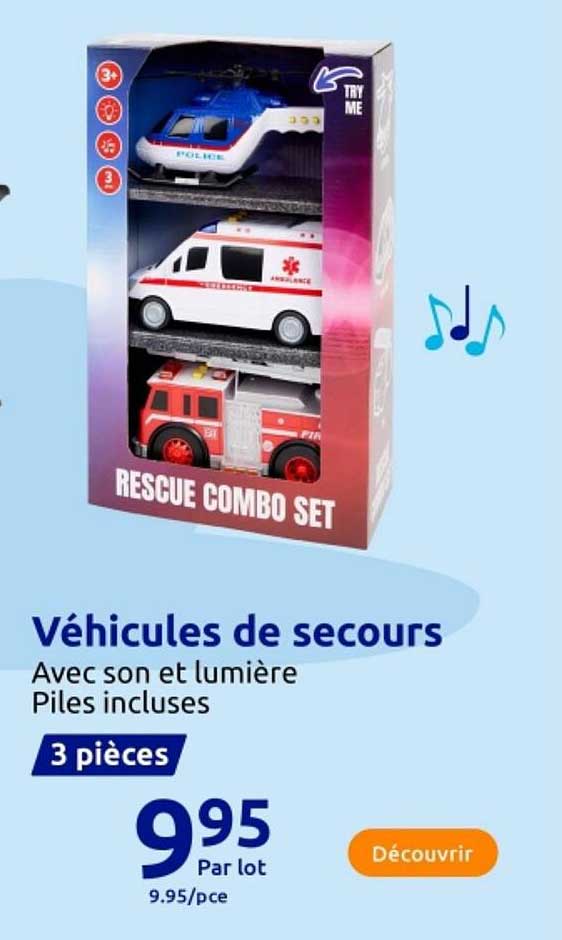 Véhicules de secours