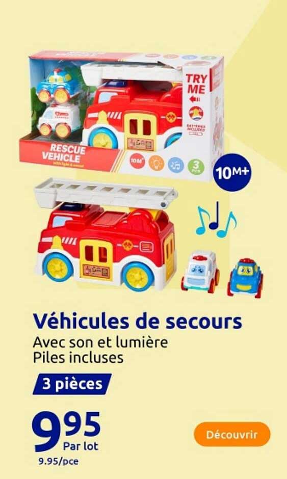 Véhicules de secours