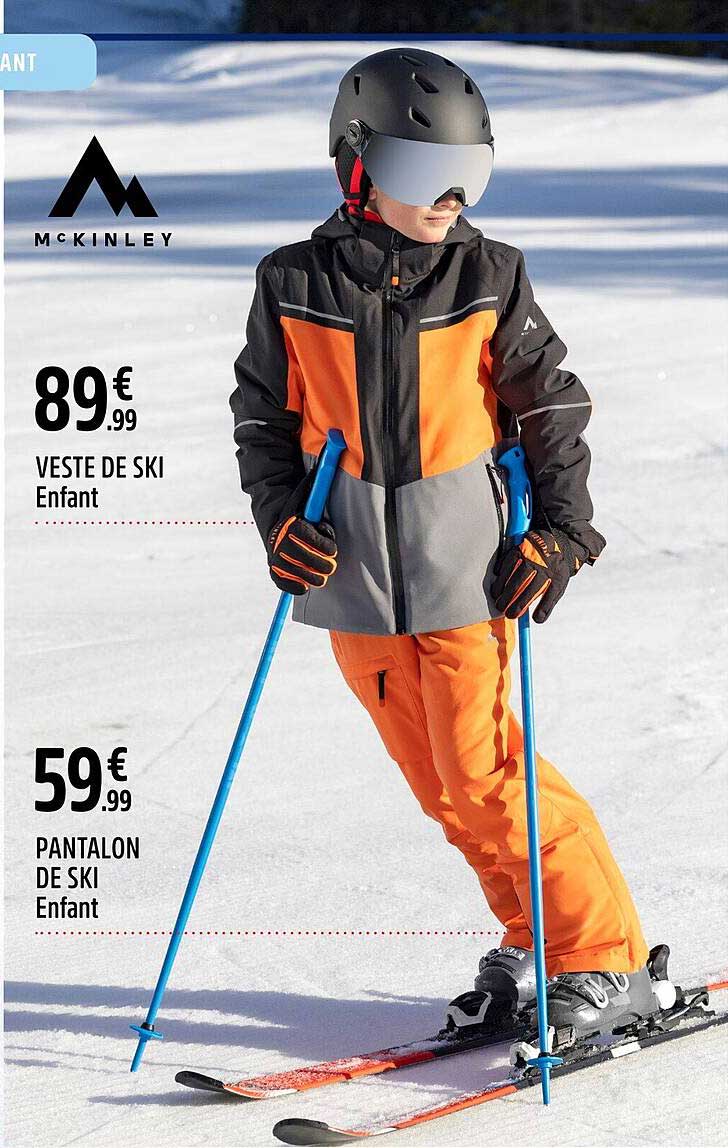 VESTE DE SKI Enfant  
PANTALON DE SKI Enfant