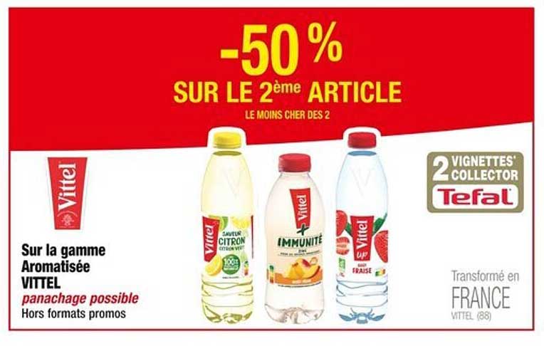 Vittel Sur la gamme Aromatisée