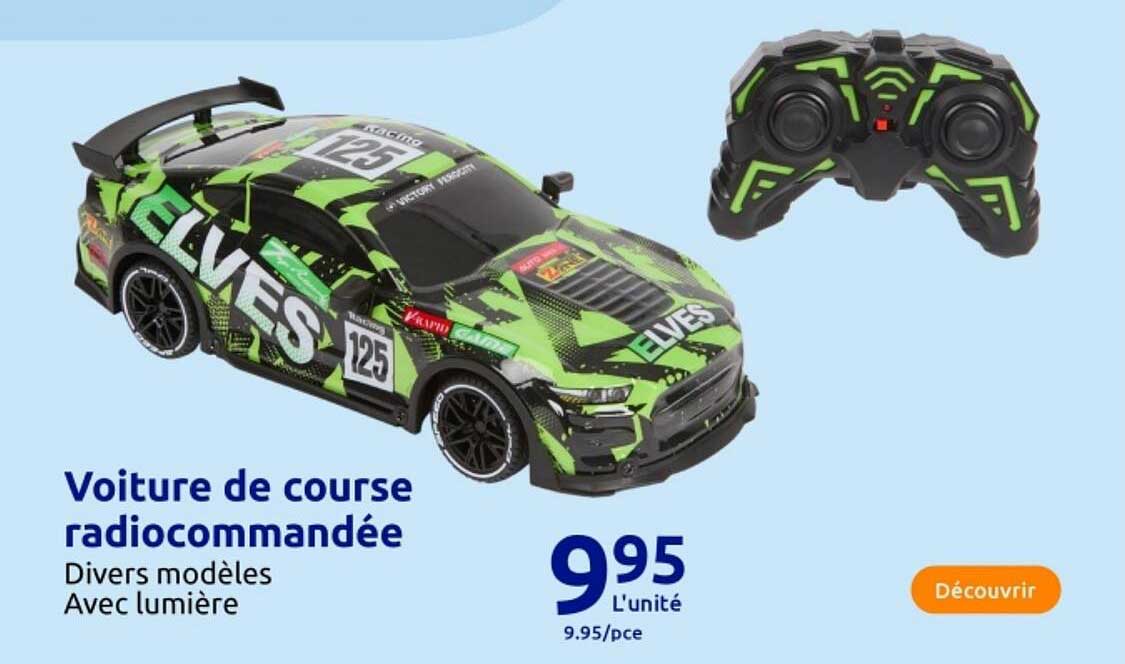 Voiture de course radiocommandée