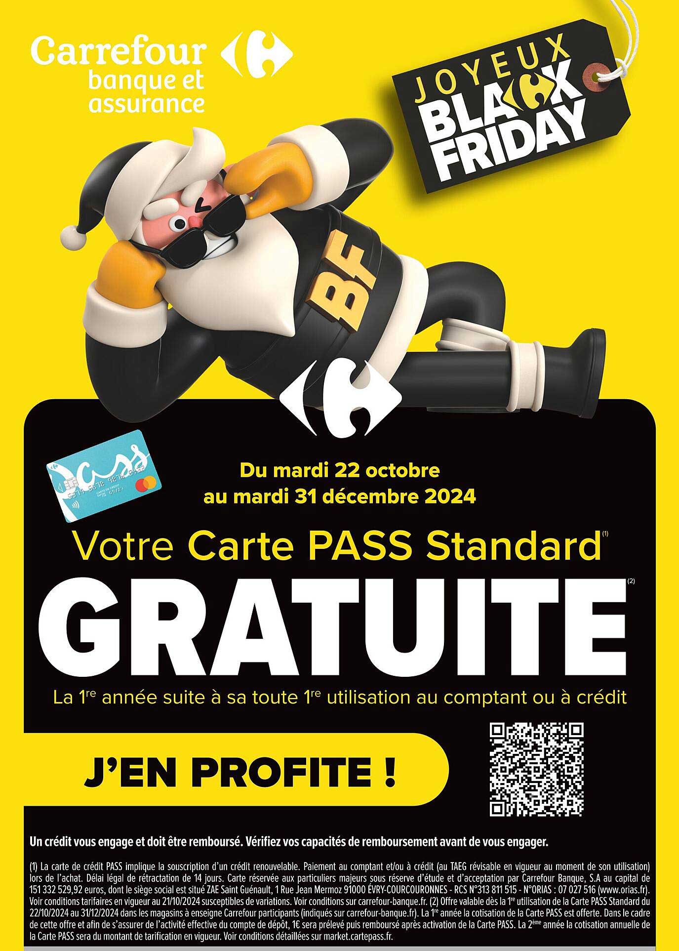 Votre Carte PASS Standard® GRATUITE