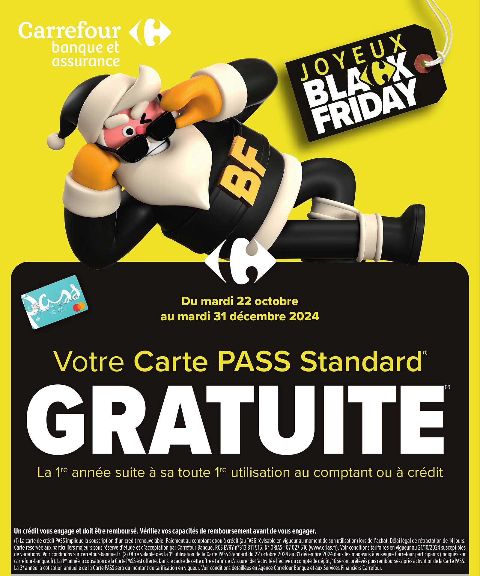 Votre Carte PASS Standard GRATUITE