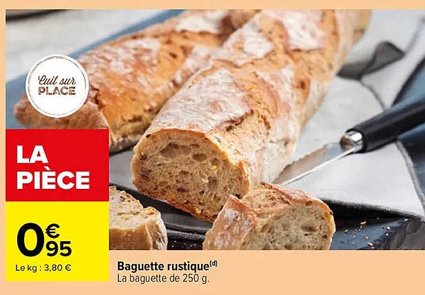 Baguette rustique