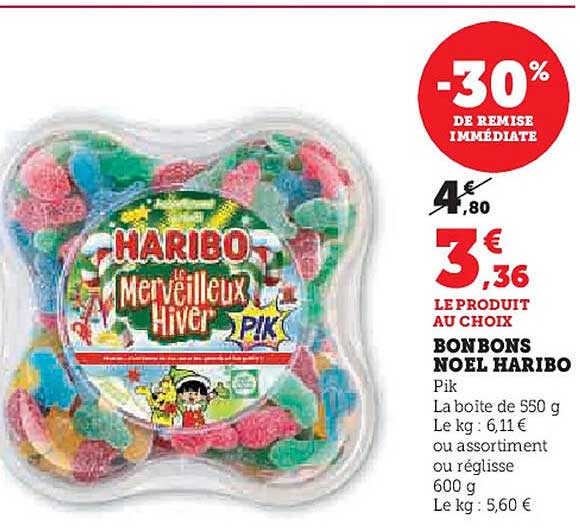 BONBONS NOEL HARIBO