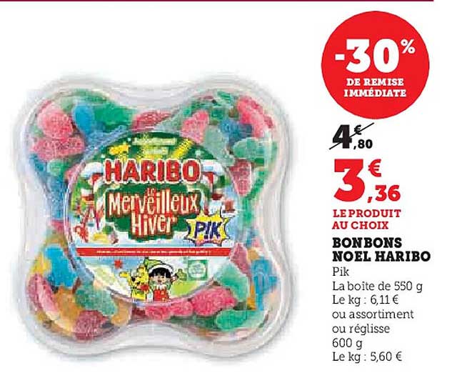 BONBONS NOEL HARIBO