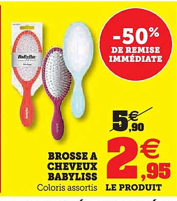 BROSSE A CHEVEUX BABYLISS