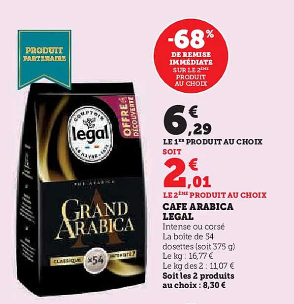 CAFE ARABICA LEGAL