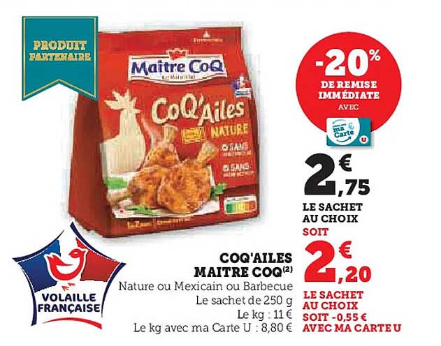 COQ'AILES MAITRE COQ