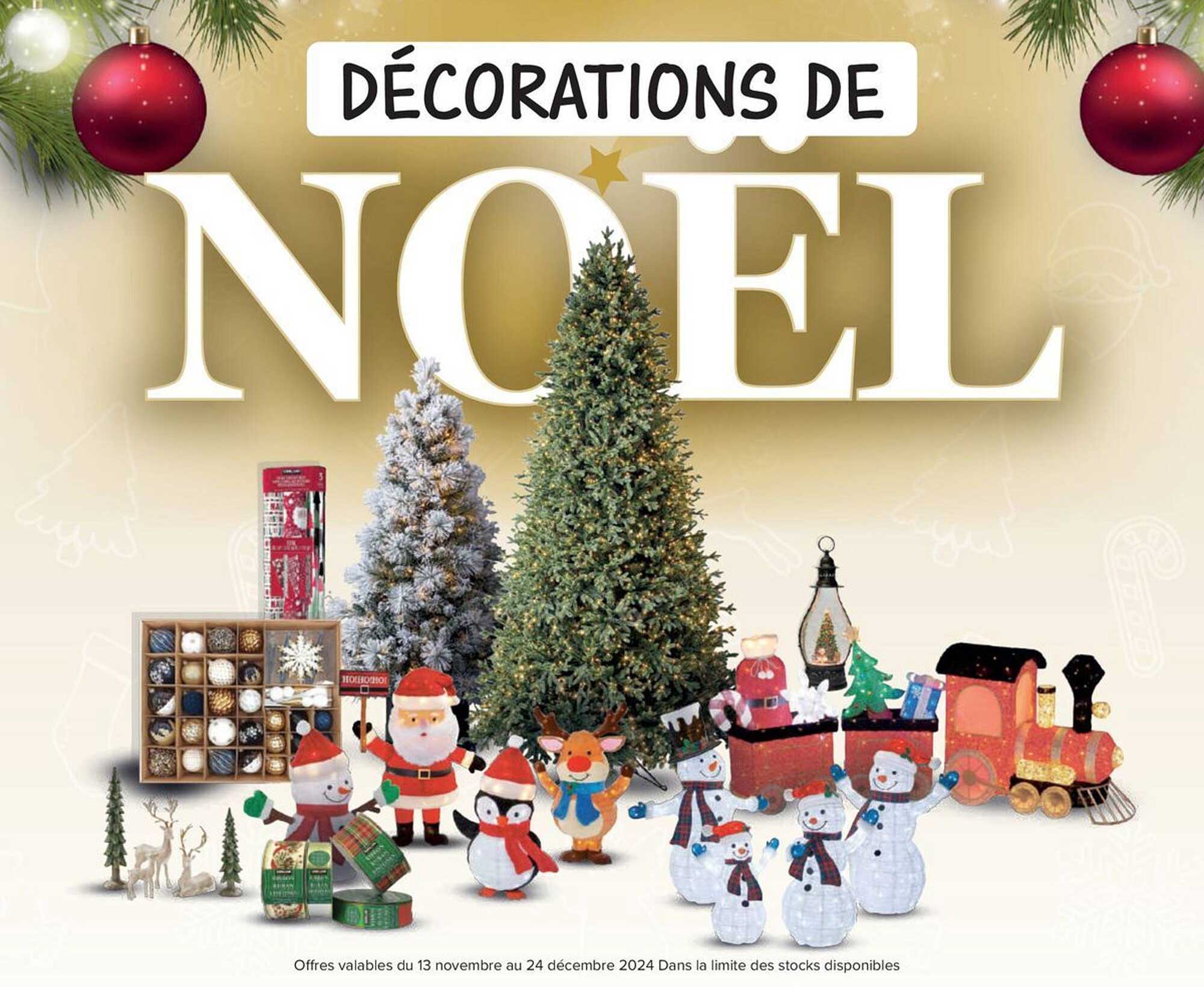 DÉCORATIONS DE NOËL