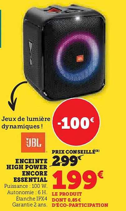 ENCEINTE HIGH POWER ENCORE ESSENTIAL