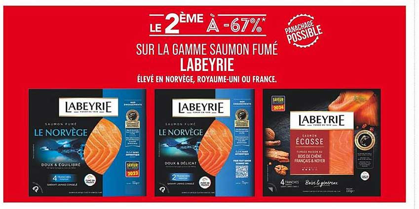 GAMME SAUMON FUMÉ LABEYRIE