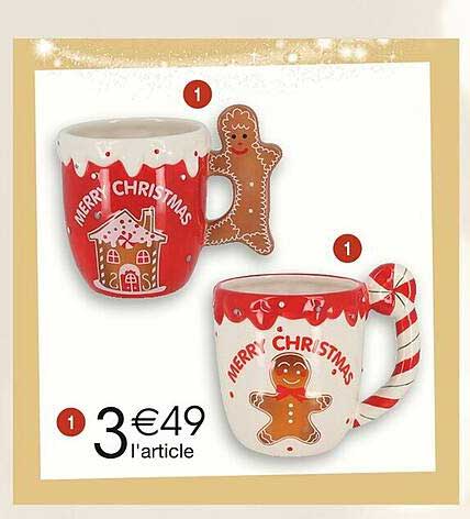 MUGS MERRY CHRISTMAS