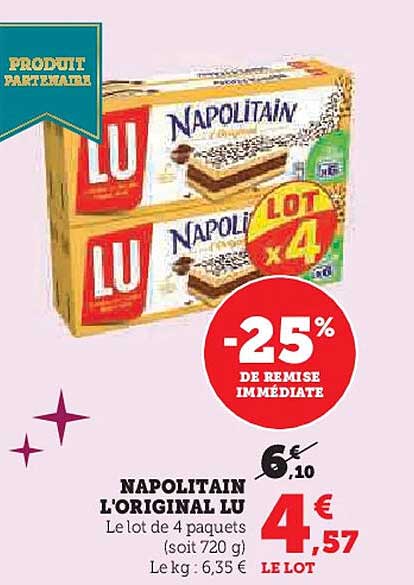 NAPOLITAIN L'ORIGINAL LU