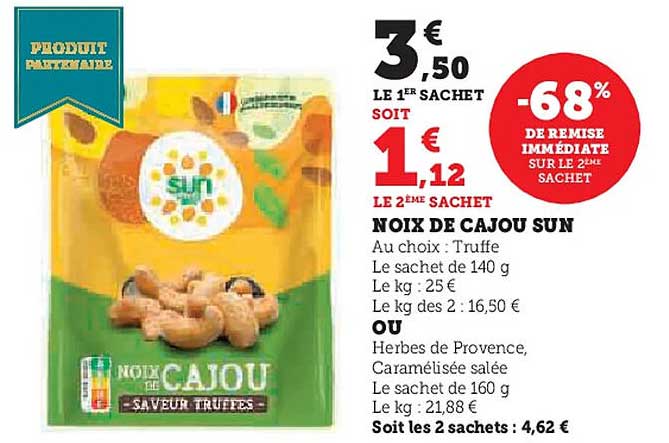 NOIX DE CAJOU SUN