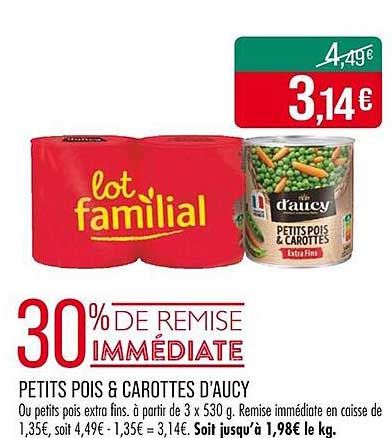 PETITS POIS & CAROTTES D'AUCY