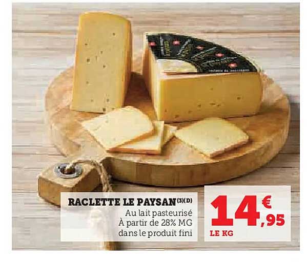 RACLETTE LE PAYSAN