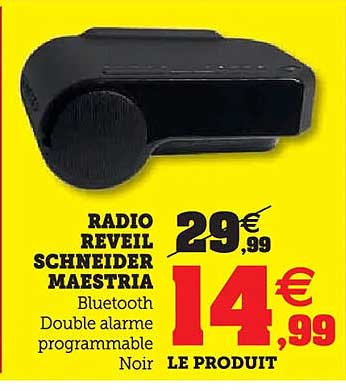 RADIO REVEIL SCHNEIDER MAESTRIA