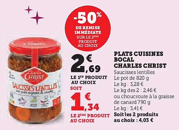 Saucisses lentilles